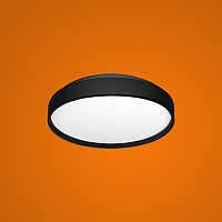 Светильник светодиодный накладной iSvet 18Вт 6000K Черный картинка 